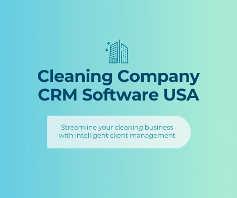 Cleaning Company CRM Software USA